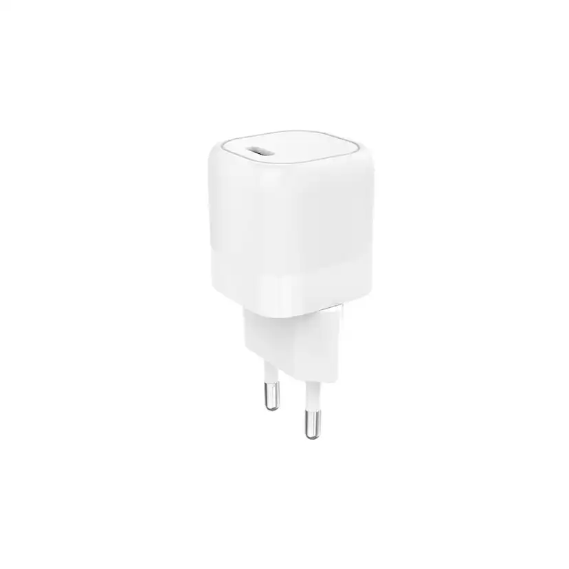 Laddare GEAR 220V 1xUSB-C Vit