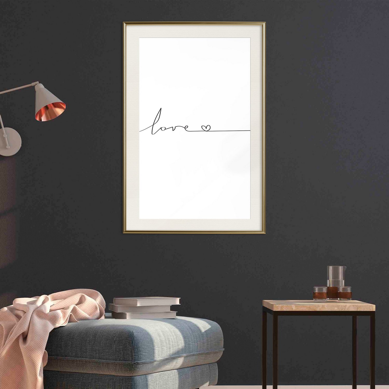 Poster Artgeist Affisch Love Everywhere