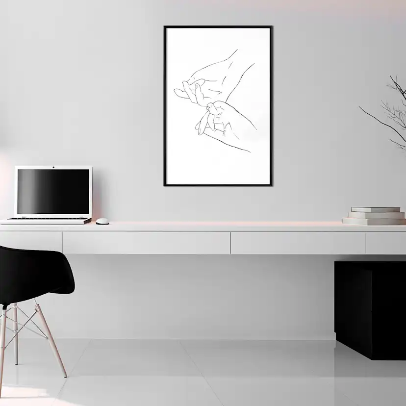 Poster Artgeist Affisch Dancing Hand