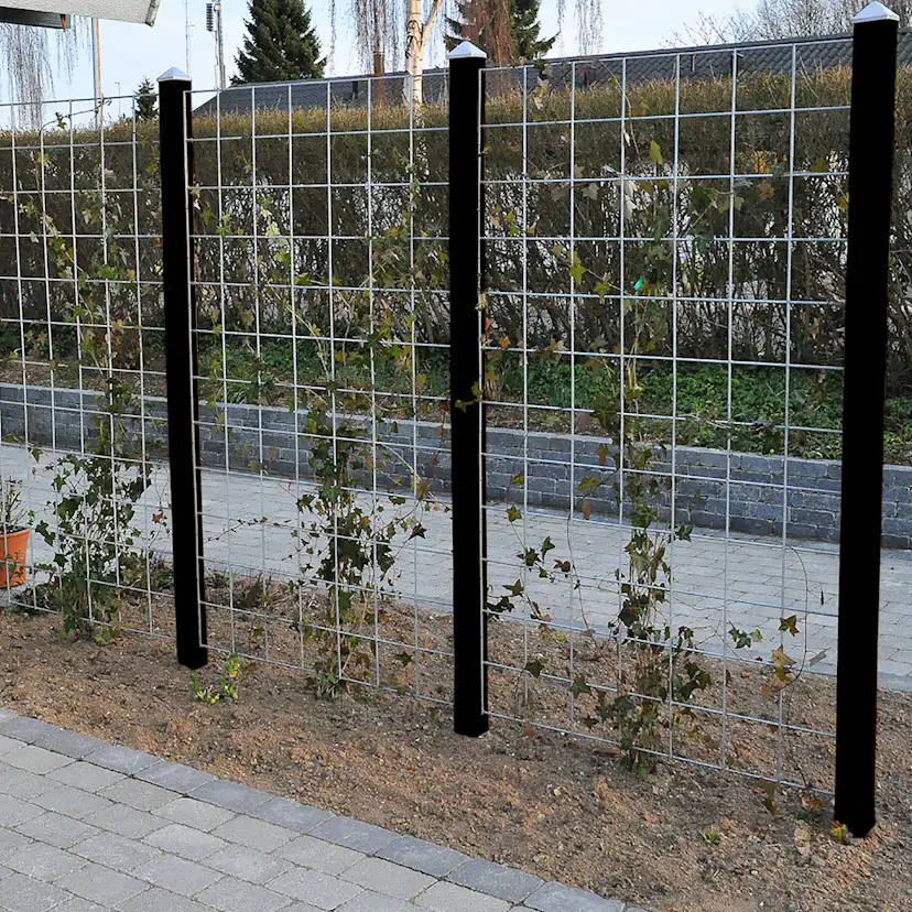 Spalje Hortus 900x1500 mm Galvaniserad Påbyggnadspaket