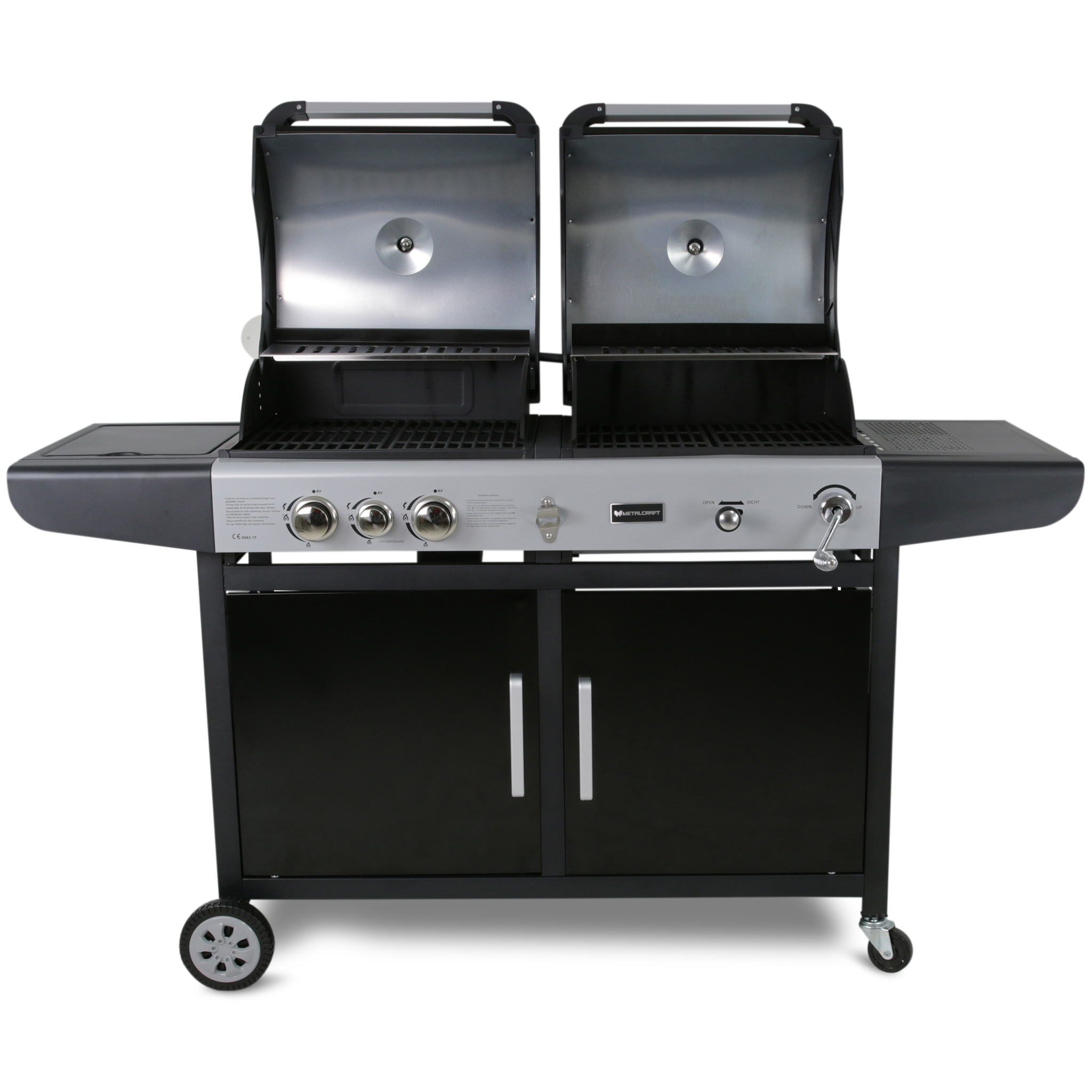 Gasol/Kolgrill Metalcraft Kombinationsgrill Savannah