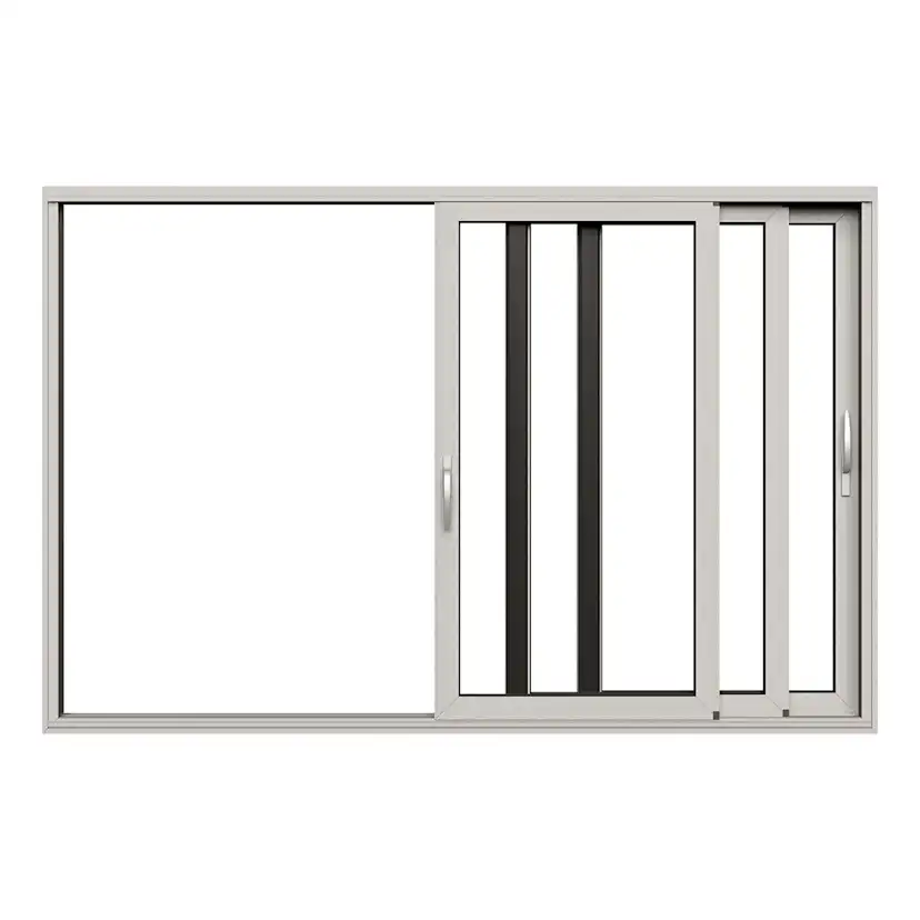 Skjutdörr NorDan HelAlu Aluminium 3-Delad Trippelspår