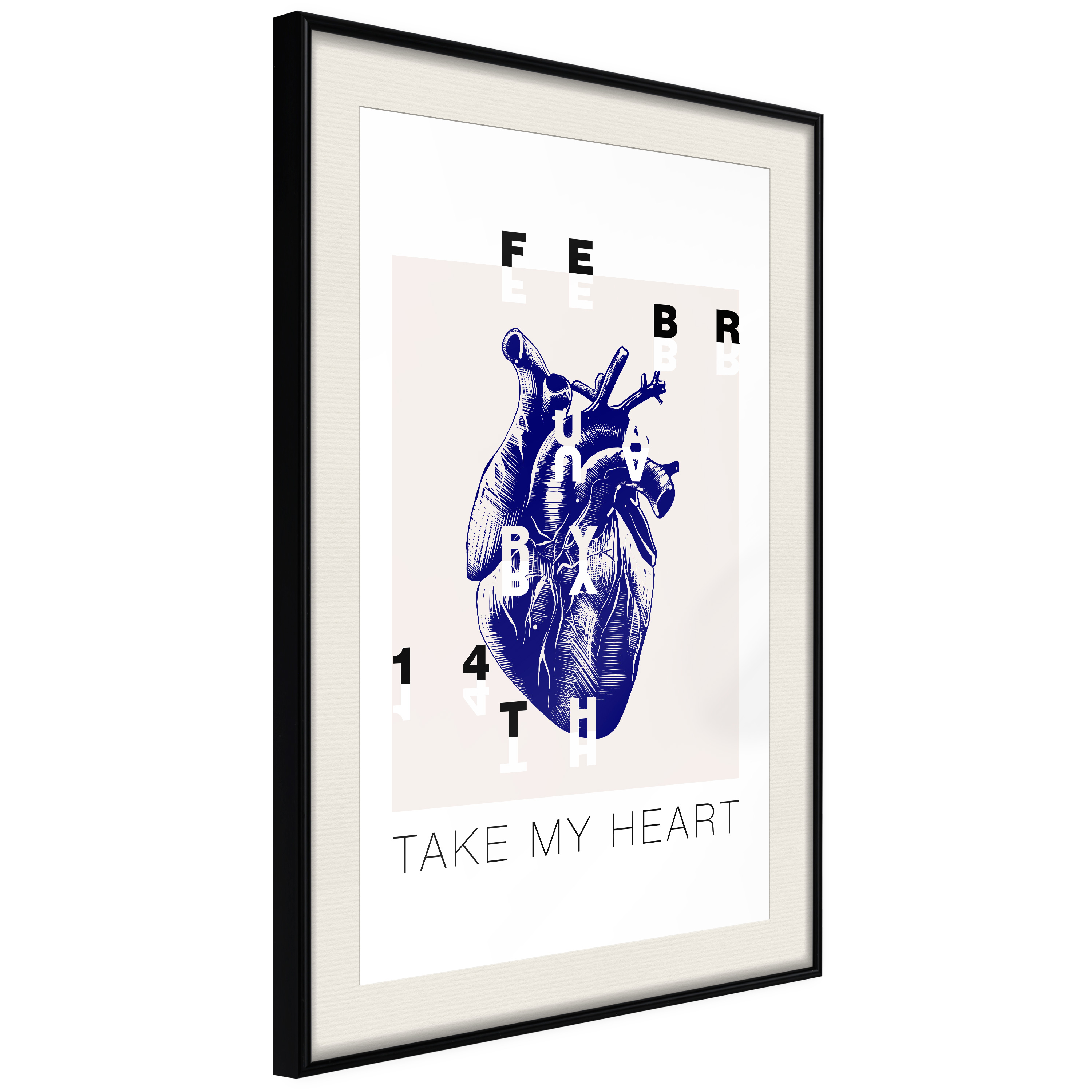 Poster Artgeist Affisch Take My Heart