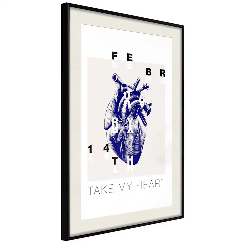 Poster Artgeist Affisch Take My Heart