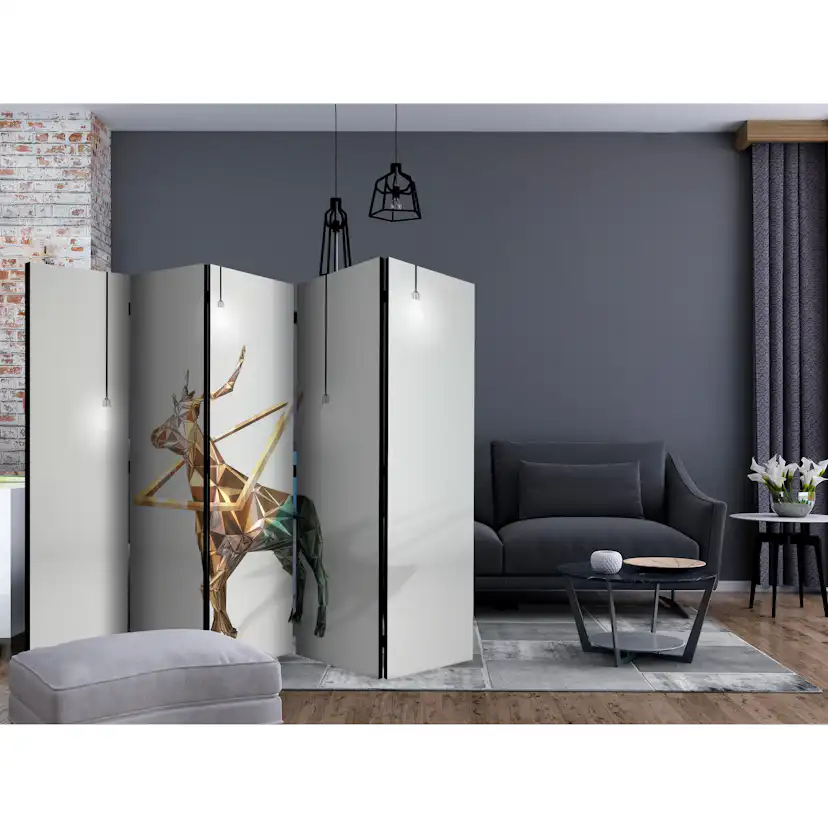 Rumsavdelare Skärmvägg Arkiio Deer 3D II 225x172 cm