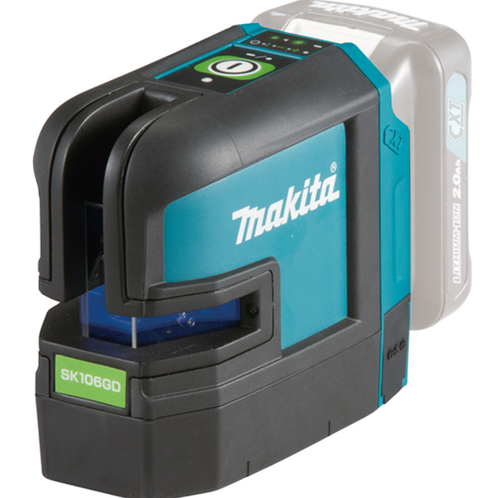 Kryss & Punktlaser Makita CXT SK106GDZ utan Batteri