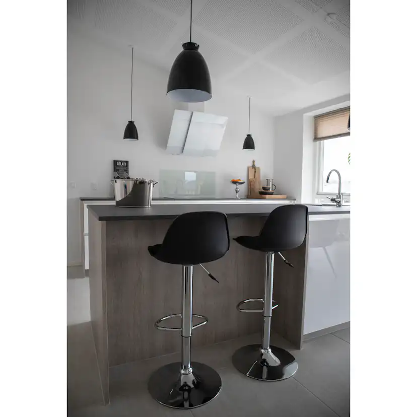 Trondheim Bar Chair Svart