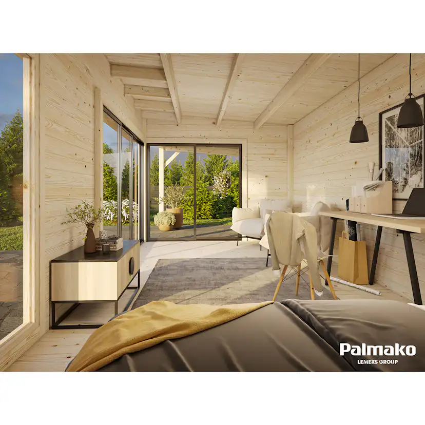 Stuga Palmako Andrea 26,2 m2 (inv. 17,1 m2)