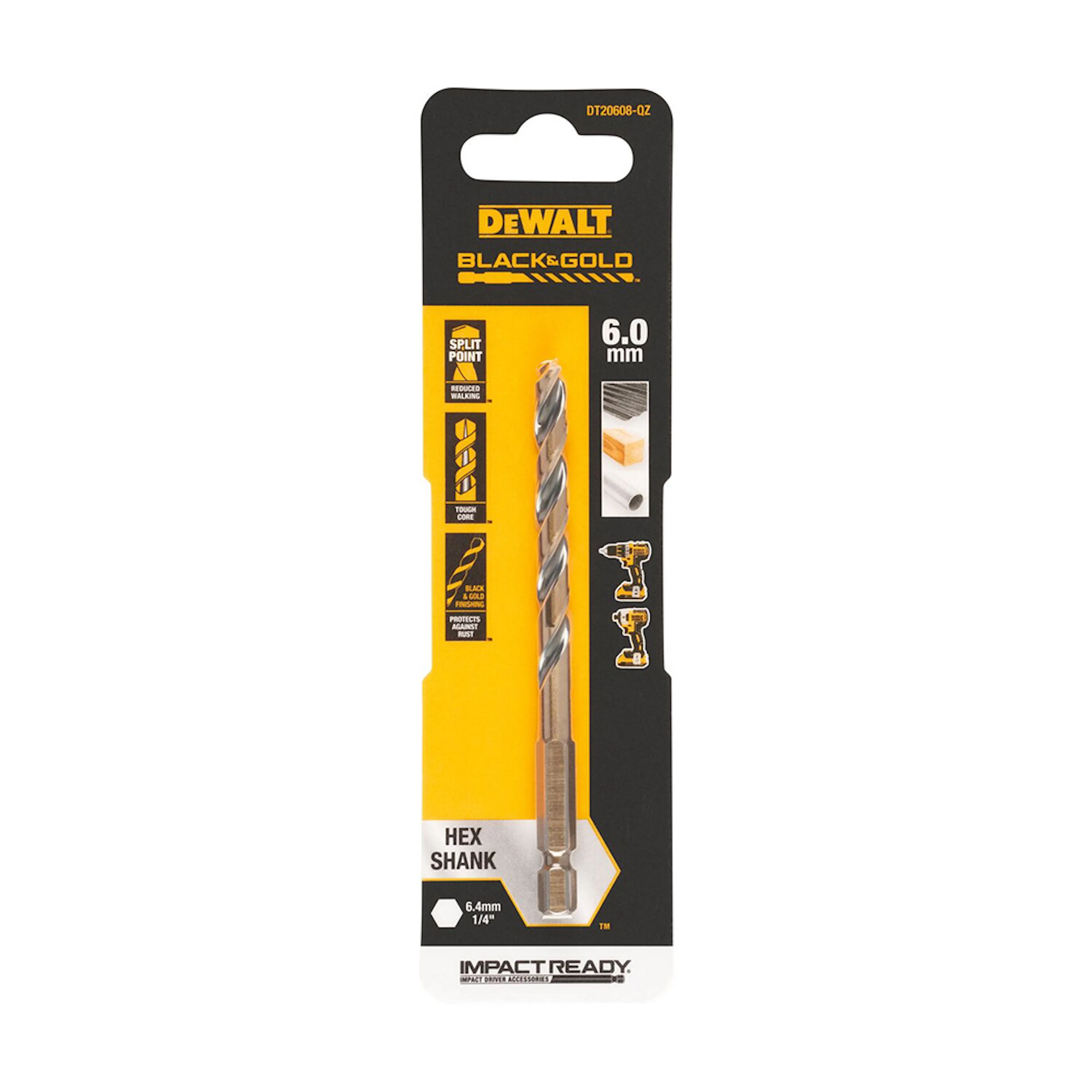 Flatborr DeWalt DT70833-QZ 5-Pack