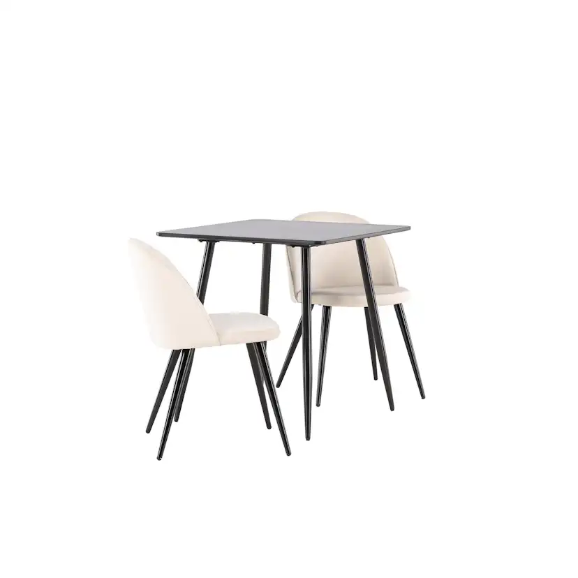 Svart/Beige