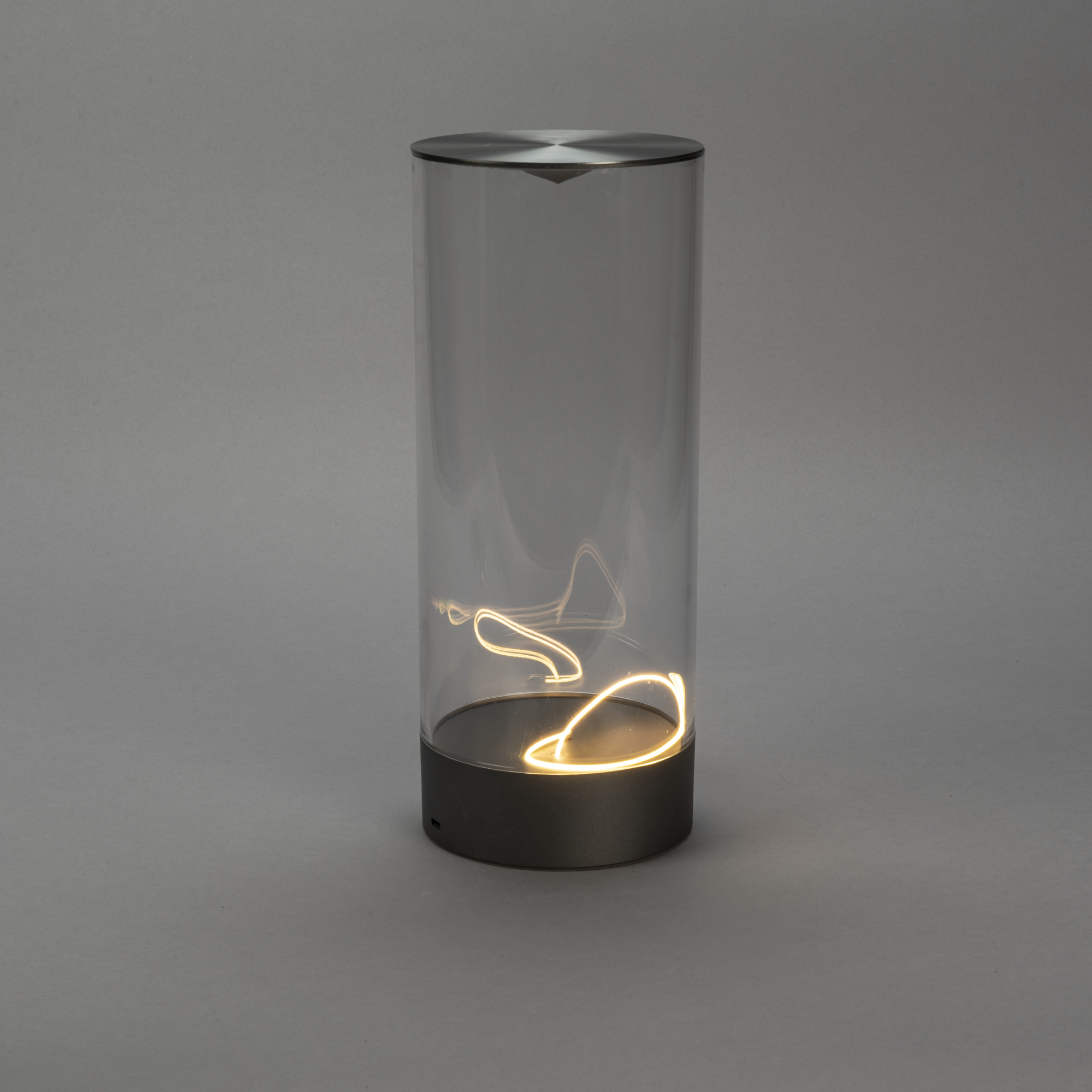 Bordslampa Gnosjö Konstsmide Edison L USB Portabel