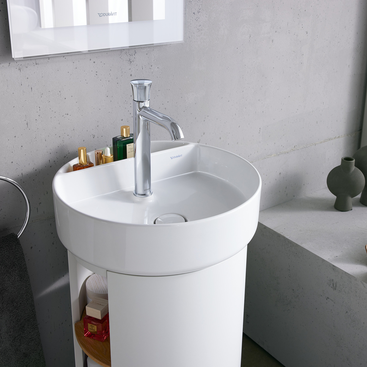 Tvättställsblandare Duravit White Tulip Hög