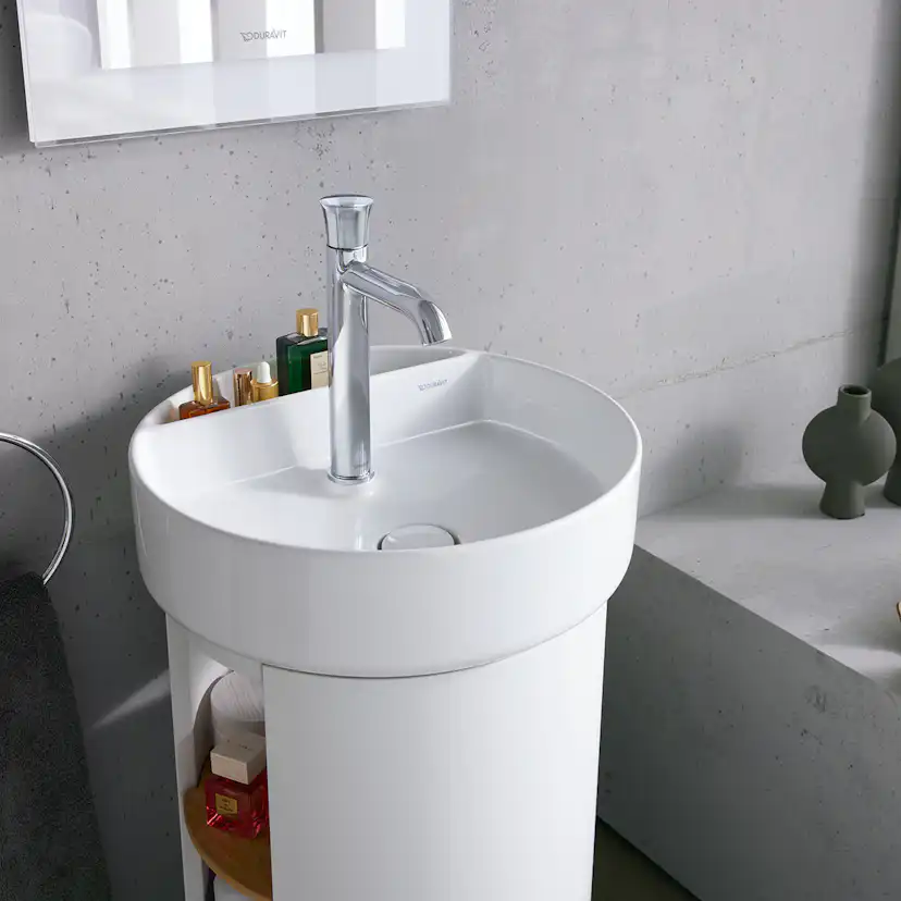 Tvättställsblandare Duravit White Tulip Hög