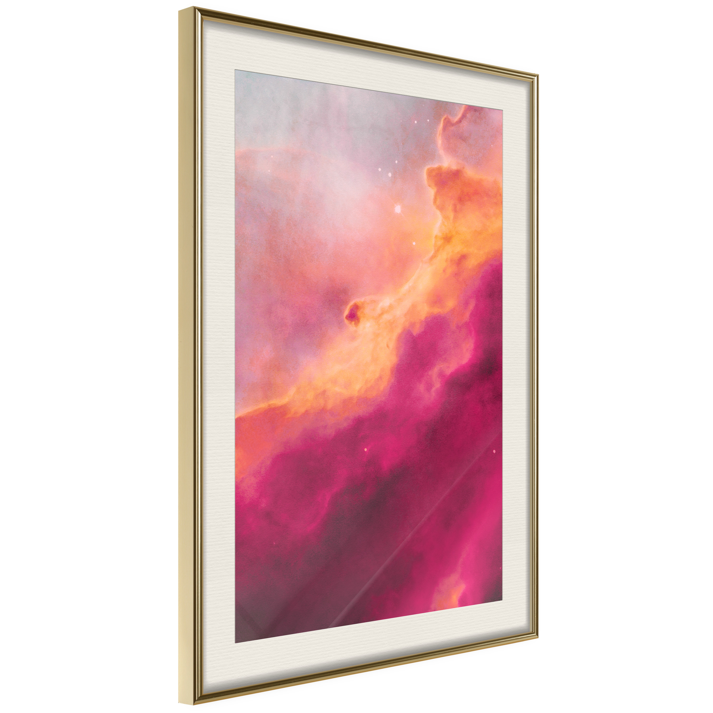 Poster Artgeist Affisch Pink Nebula