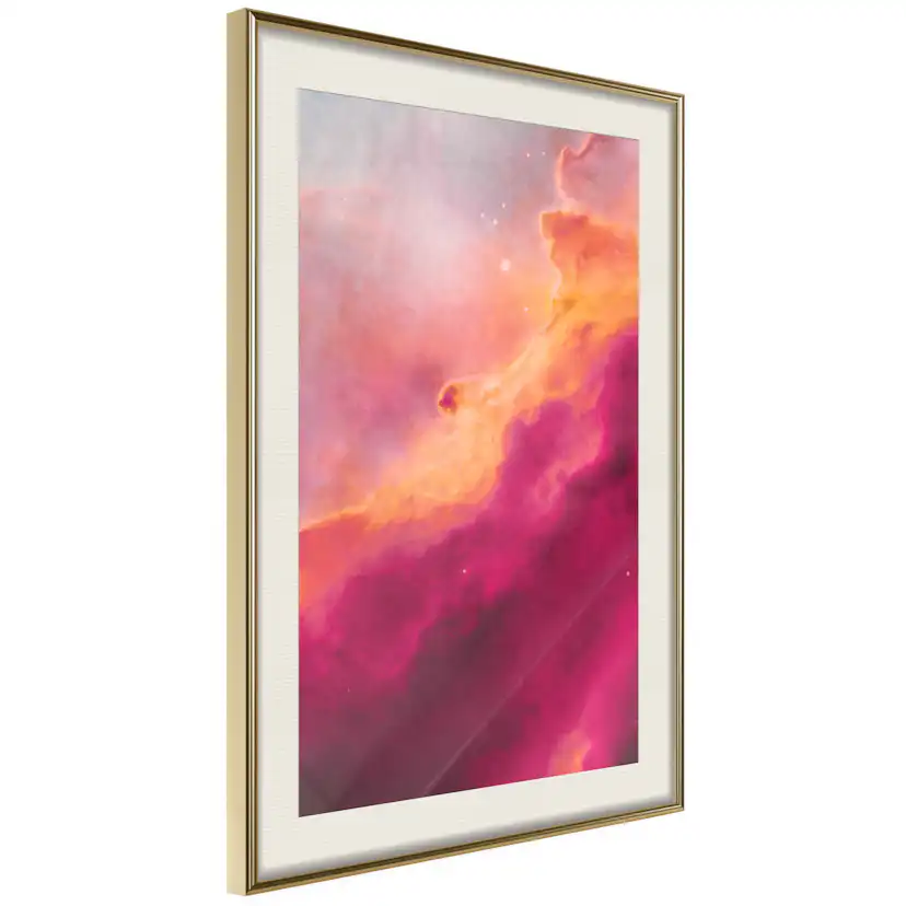Poster Artgeist Affisch Pink Nebula