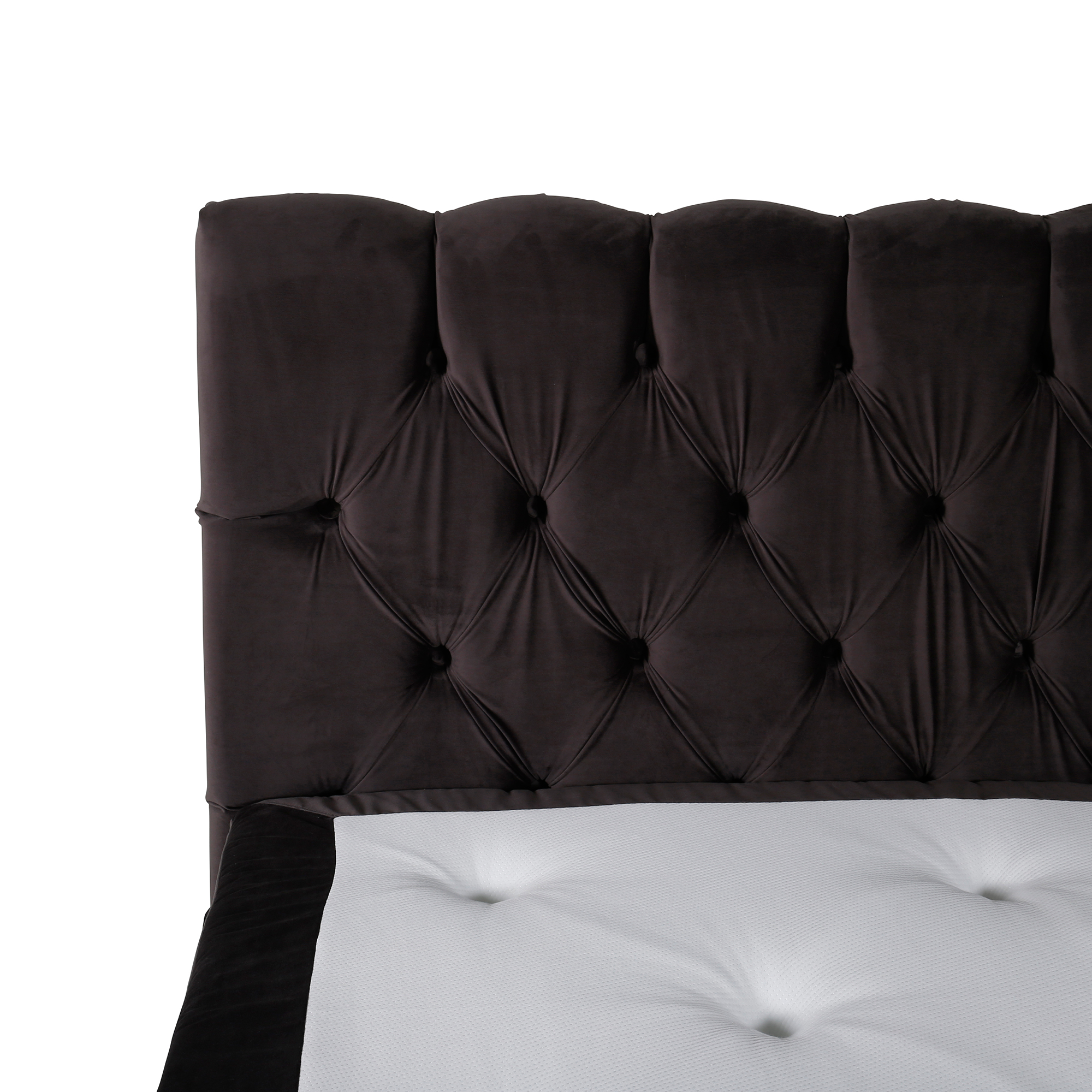 Kontinentalsäng Venture Home Frösslunda Sammet med Sänggavel Sandvik