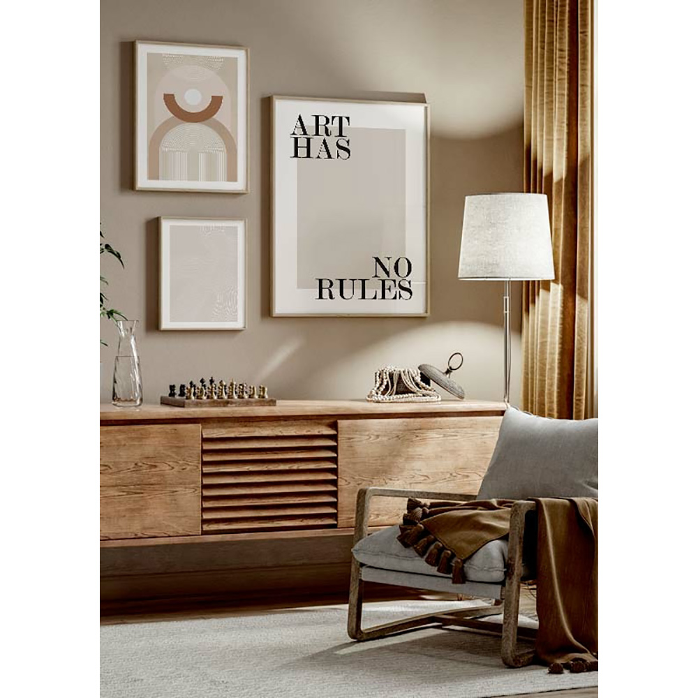 Poster Gallerix Art Has No Rules