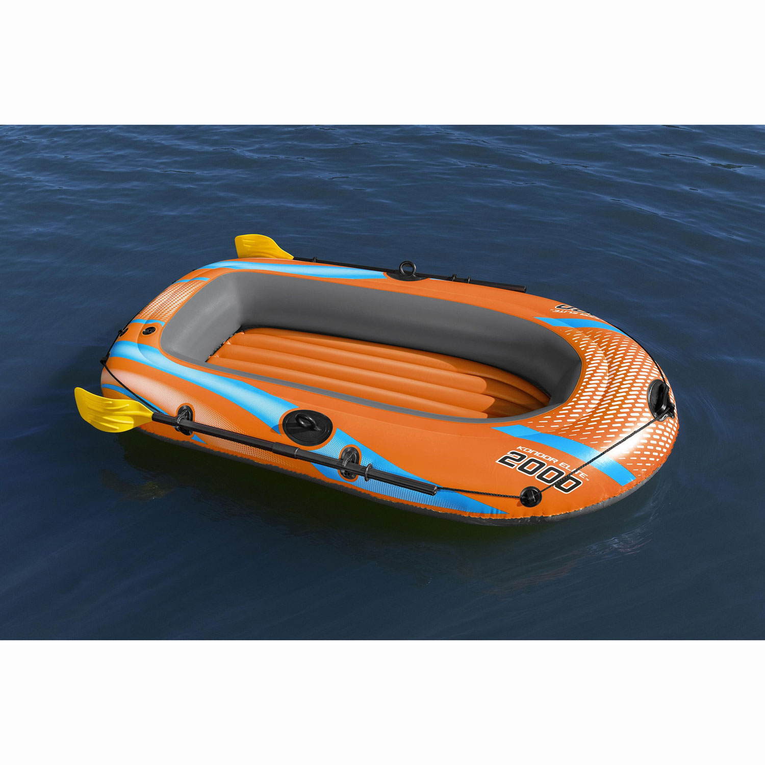 Gummibåt Bestway Kondor Elite 2000 196 x 106 cm inkl. tillbehör