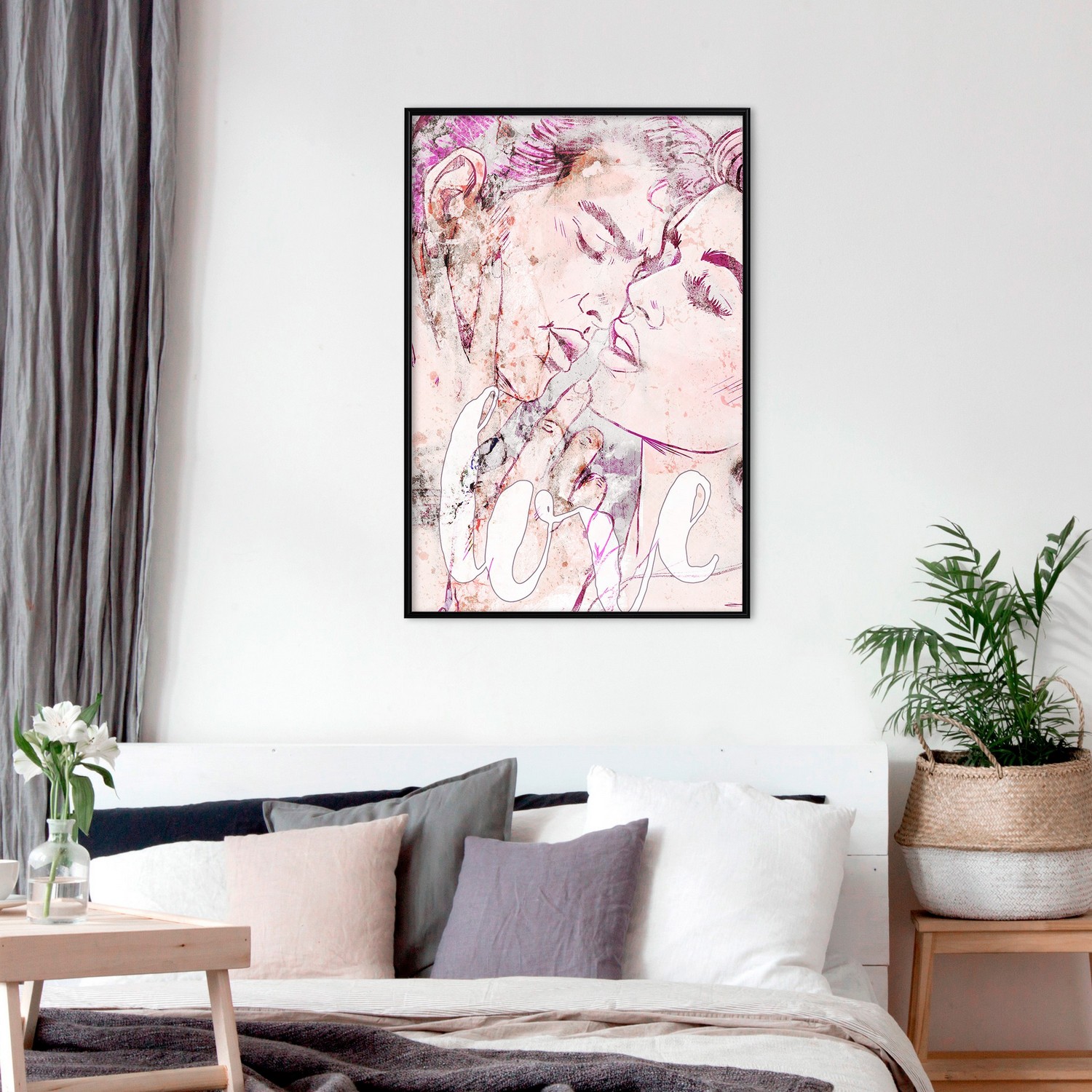 Poster Artgeist Affisch Love from Billboard