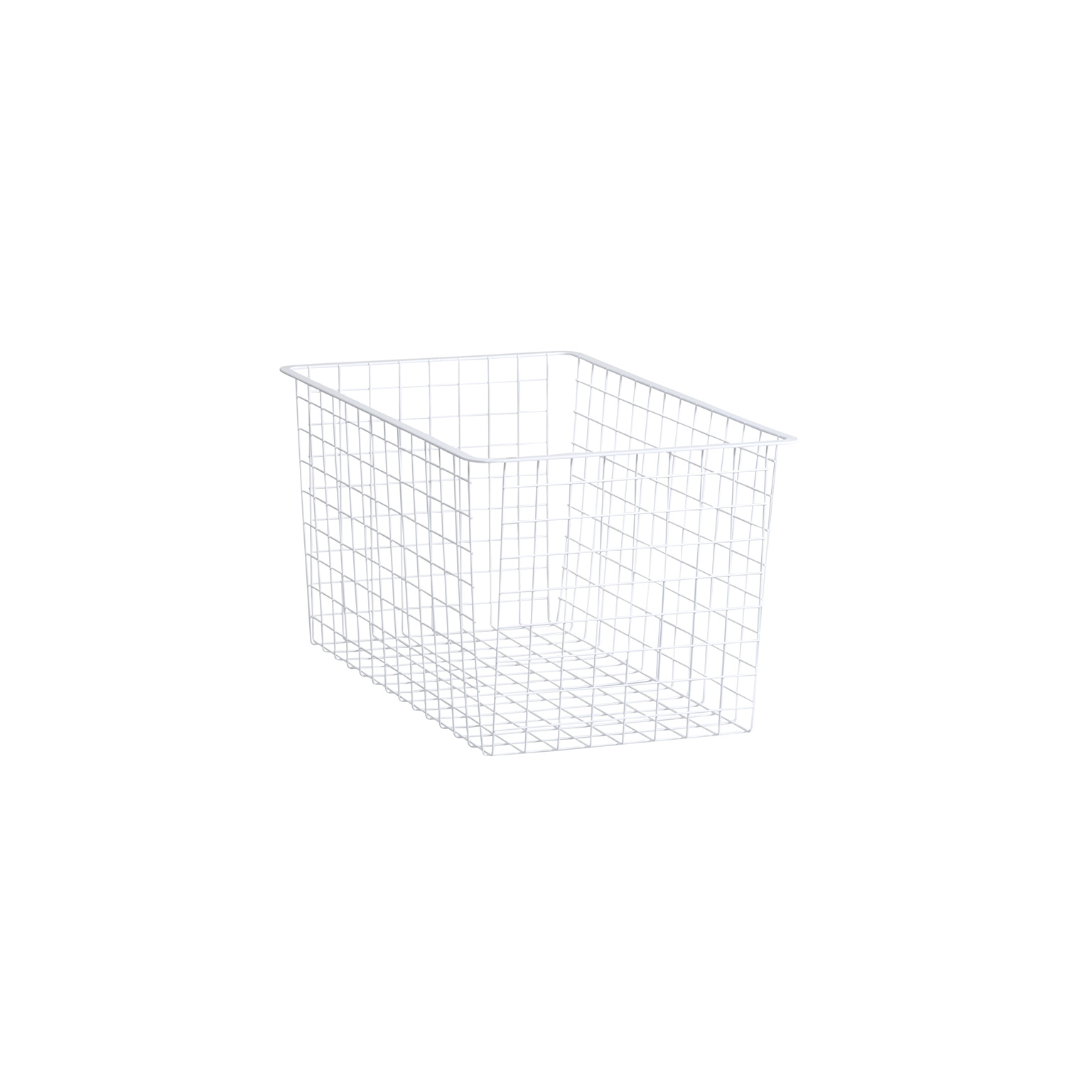 Trådback  327x527x285 mm   vit Mått 327 x 527 x 285 mm. Vit.
