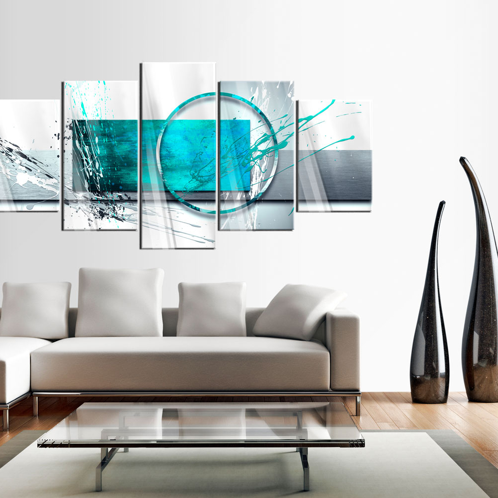 Akrylglastavla Arkiio Turquoise Expression