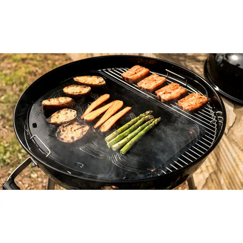 Stekplatta Napoleon Emaljerat Gjutjärn Till Kolgrill