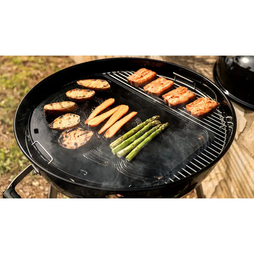Stekplatta Napoleon Emaljerat Gjutjärn Till Kolgrill