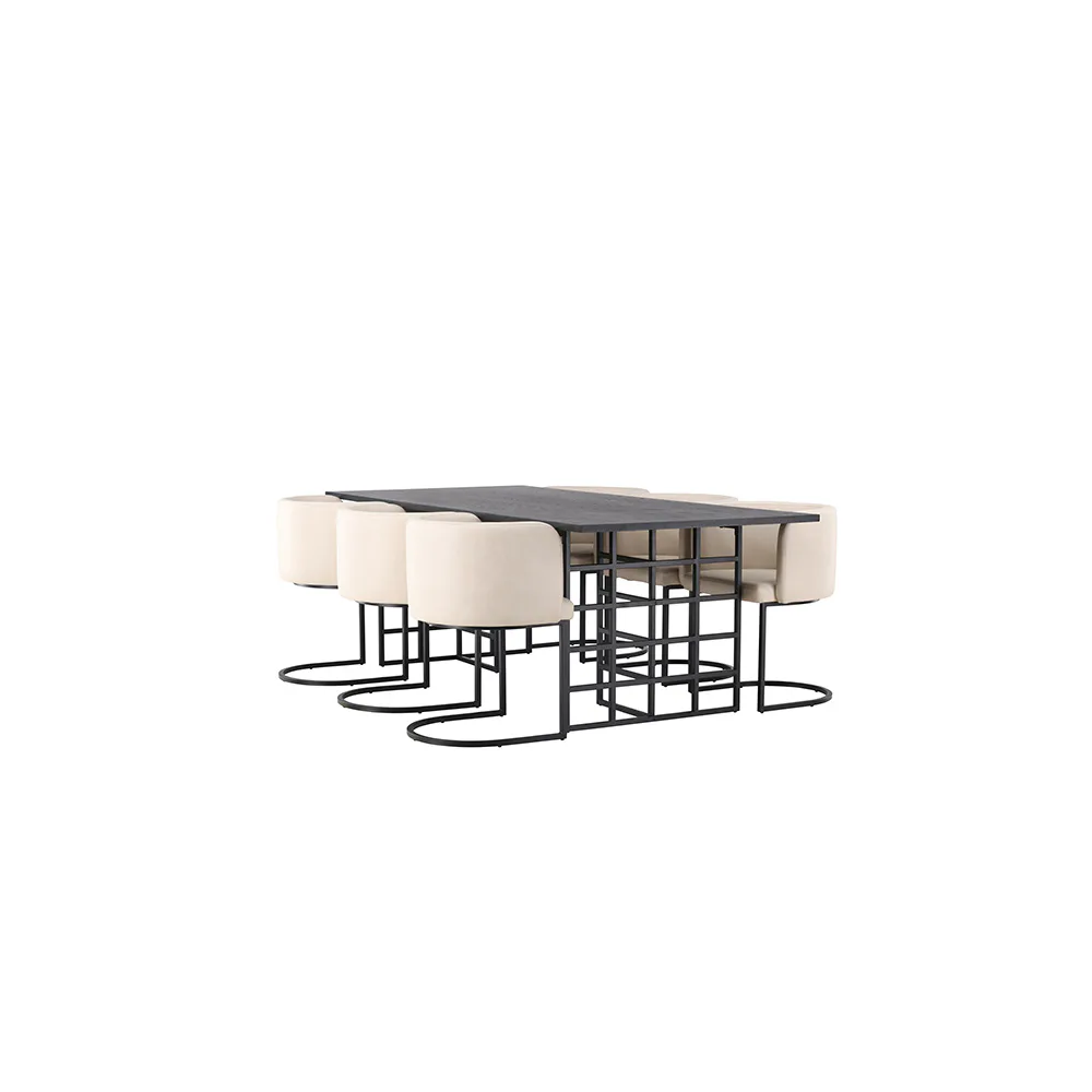 Beige/Svart