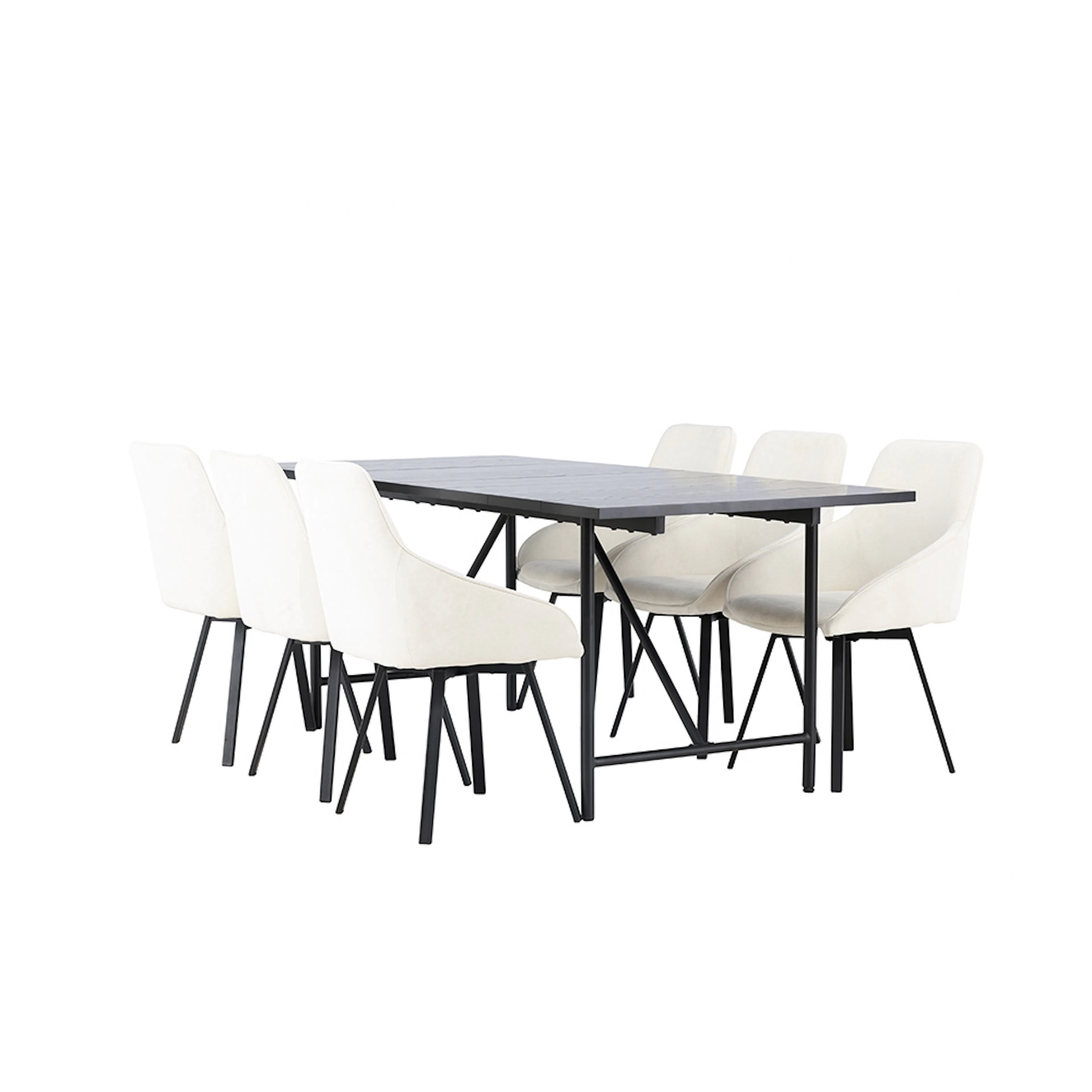 Svart/Beige