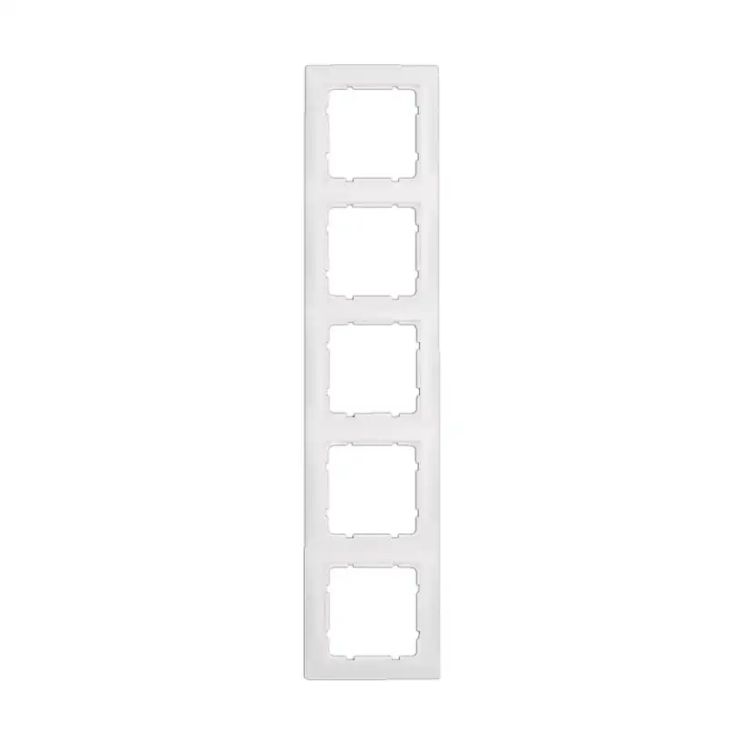 Kombinationsram Hager 5-fack i Plast S.1