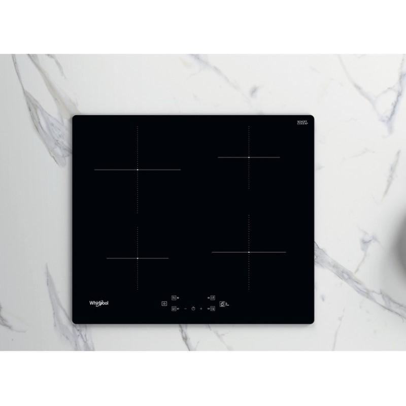 Induktionshäll Whirlpool WSQ2160NE Svart Underbyggd med 4 Zoner