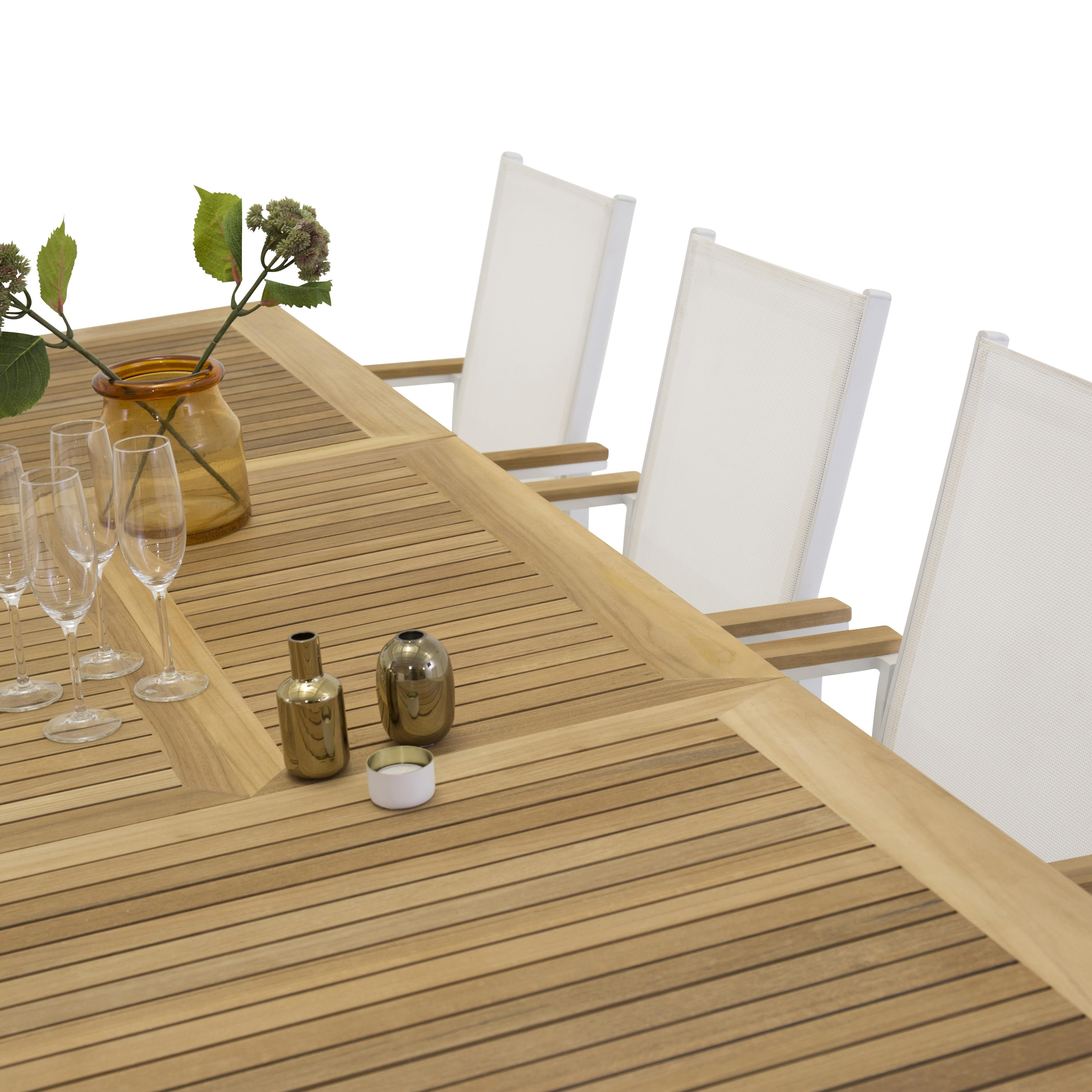 Matgrupp Venture Home Perla 160/240 med 8 Tilly Stolar