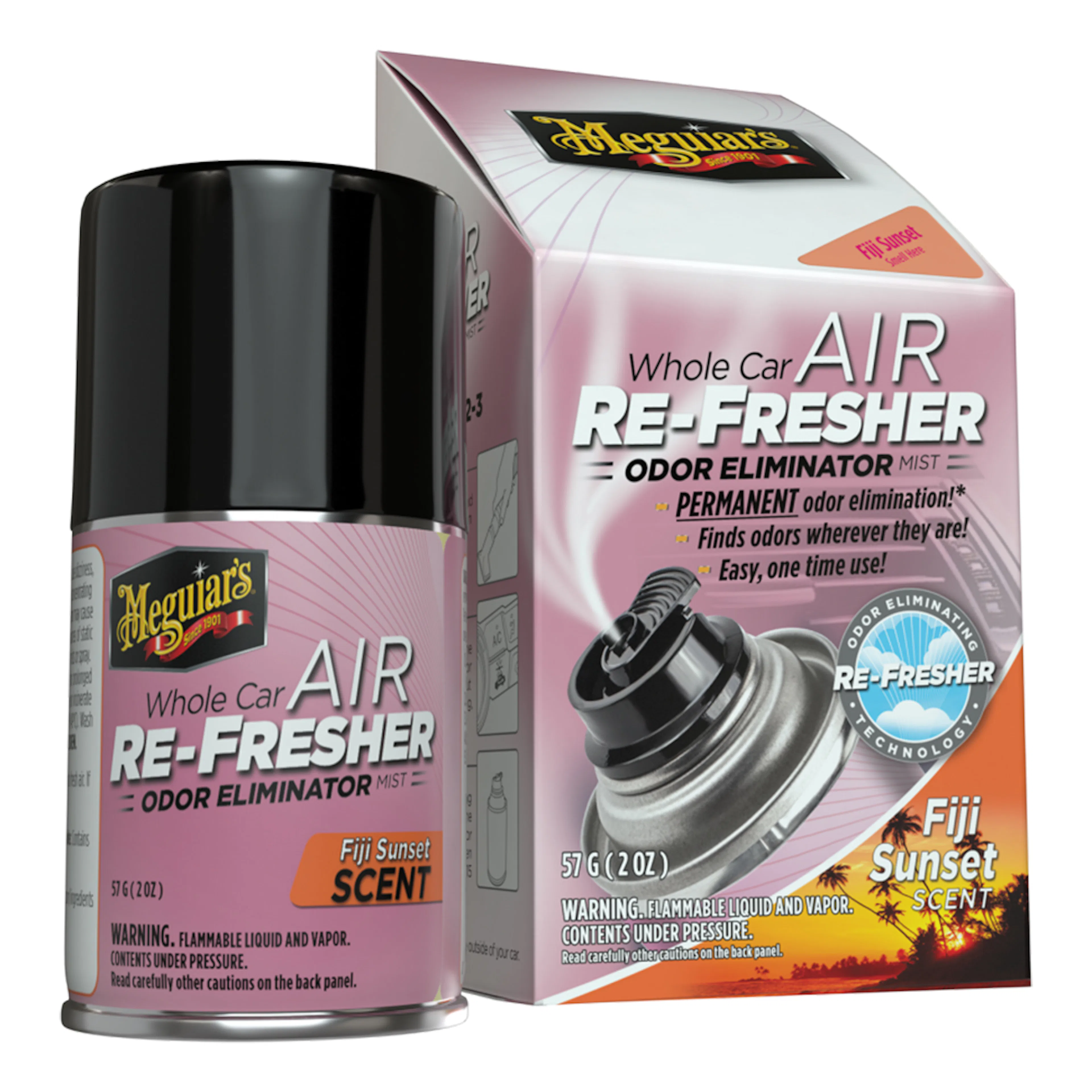 Luftfräschare Meguiars Whole Car Air Re-fresher Fiji Sunset
