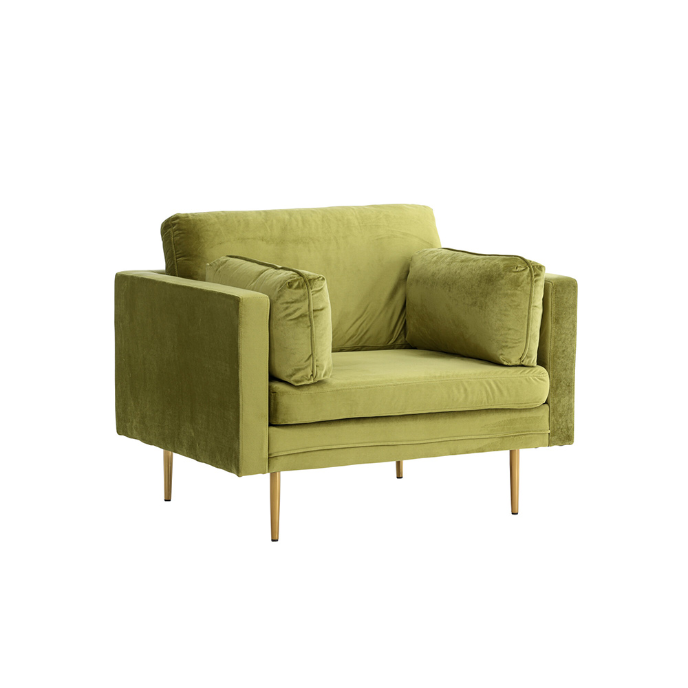 Fåtölj Venture Home Boom Sammet