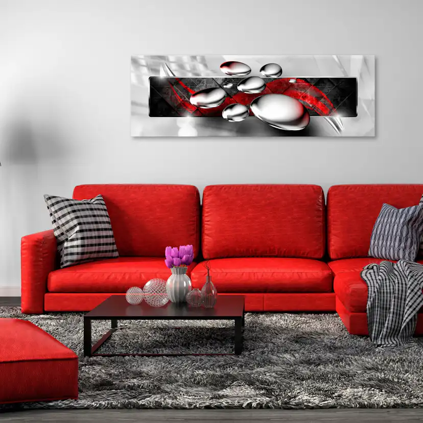 Tavla Arkiio Shiny Stones Red