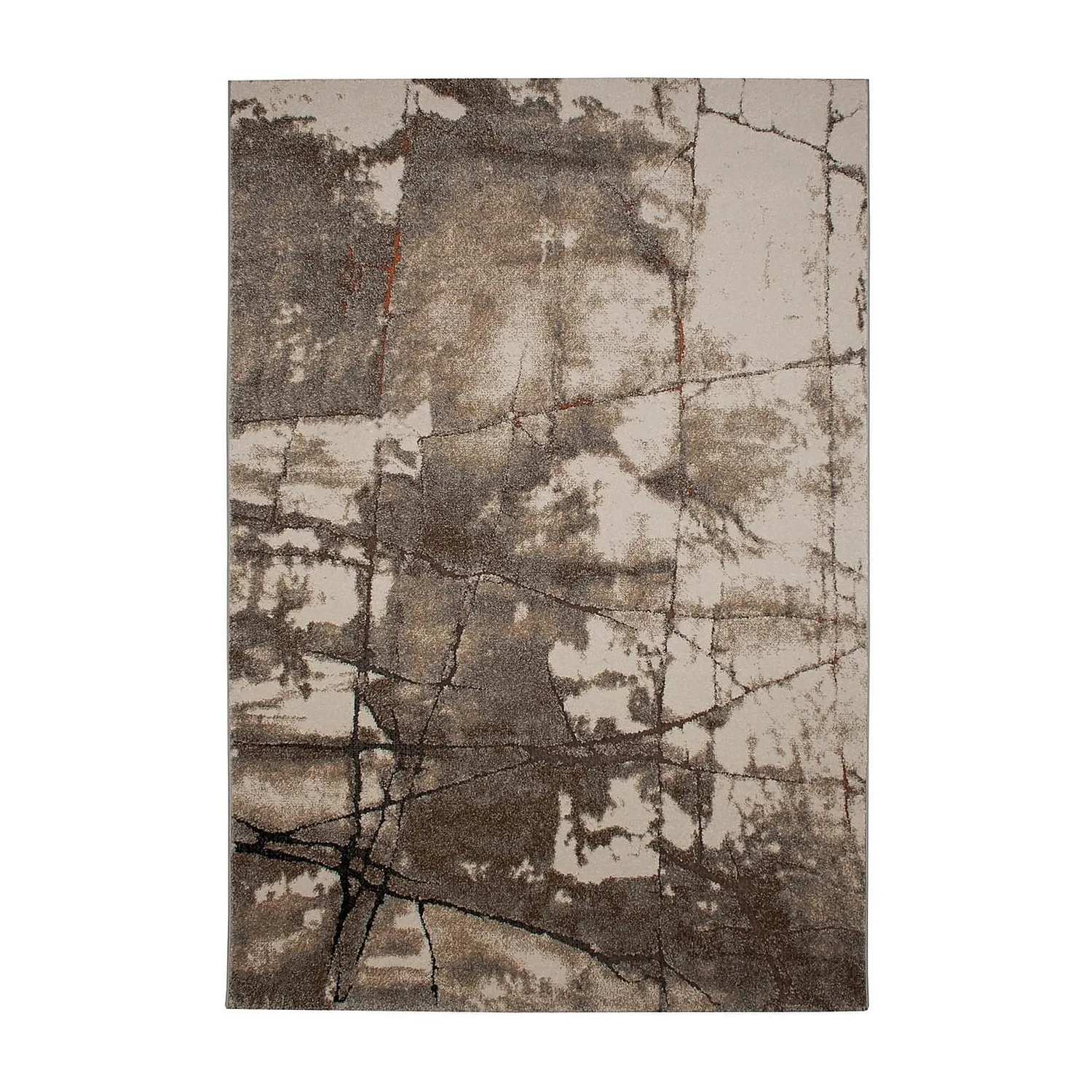 Friezematta KM Carpets Ibiza Tegel Rost