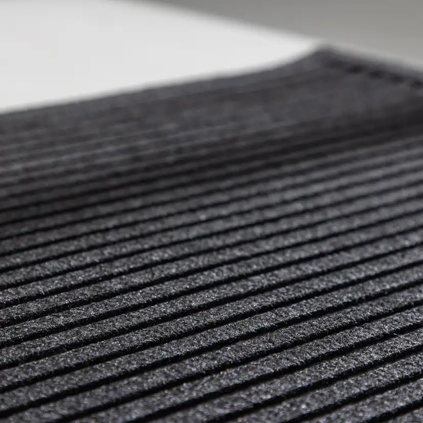 Bosse 50% Rubber 50% PP - 60*90- -Rectangular-Black Svart