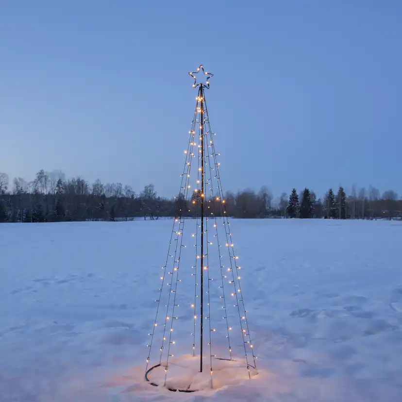 Ljusdekoration Star Trading Light Tree LED Julbelysning Utomhus
