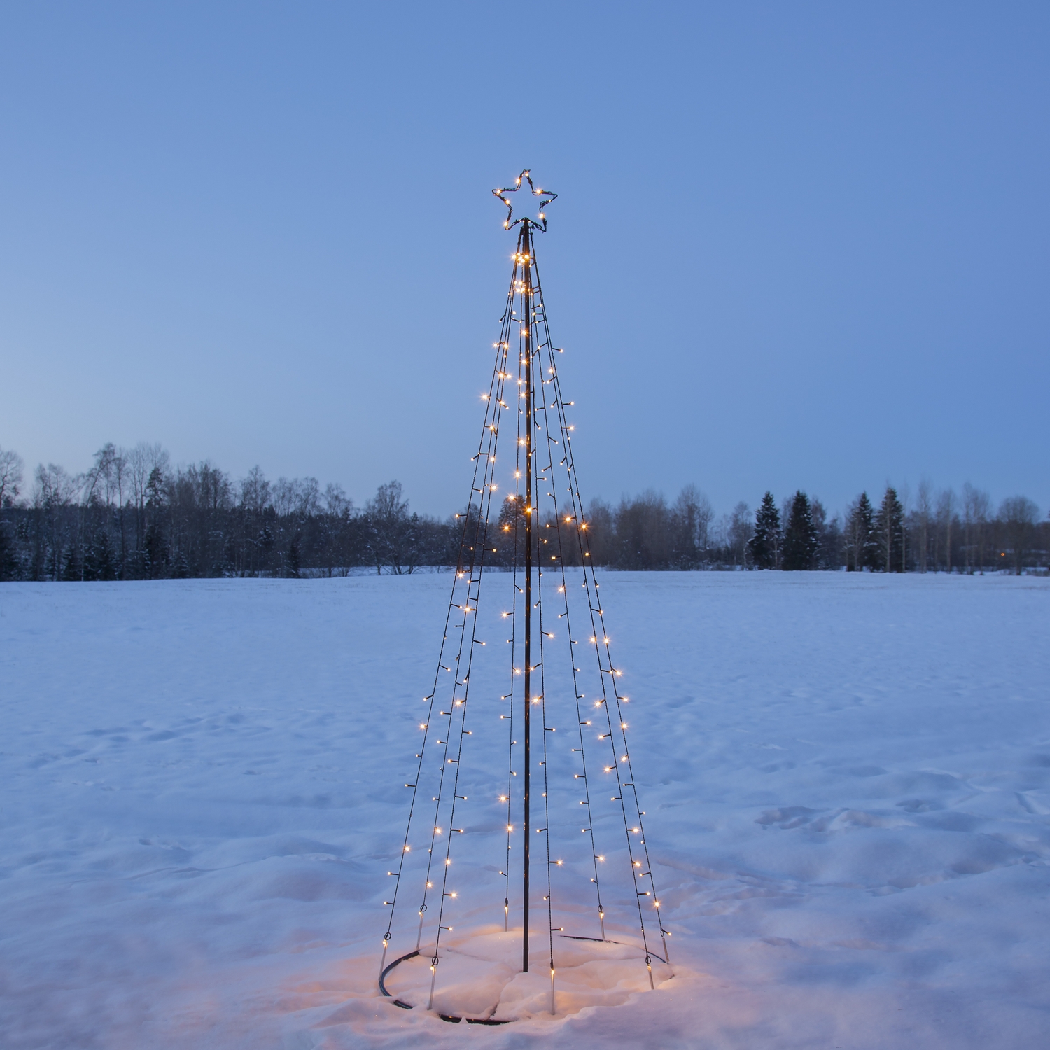 Ljusdekoration Star Trading Light Tree LED Julbelysning Utomhus