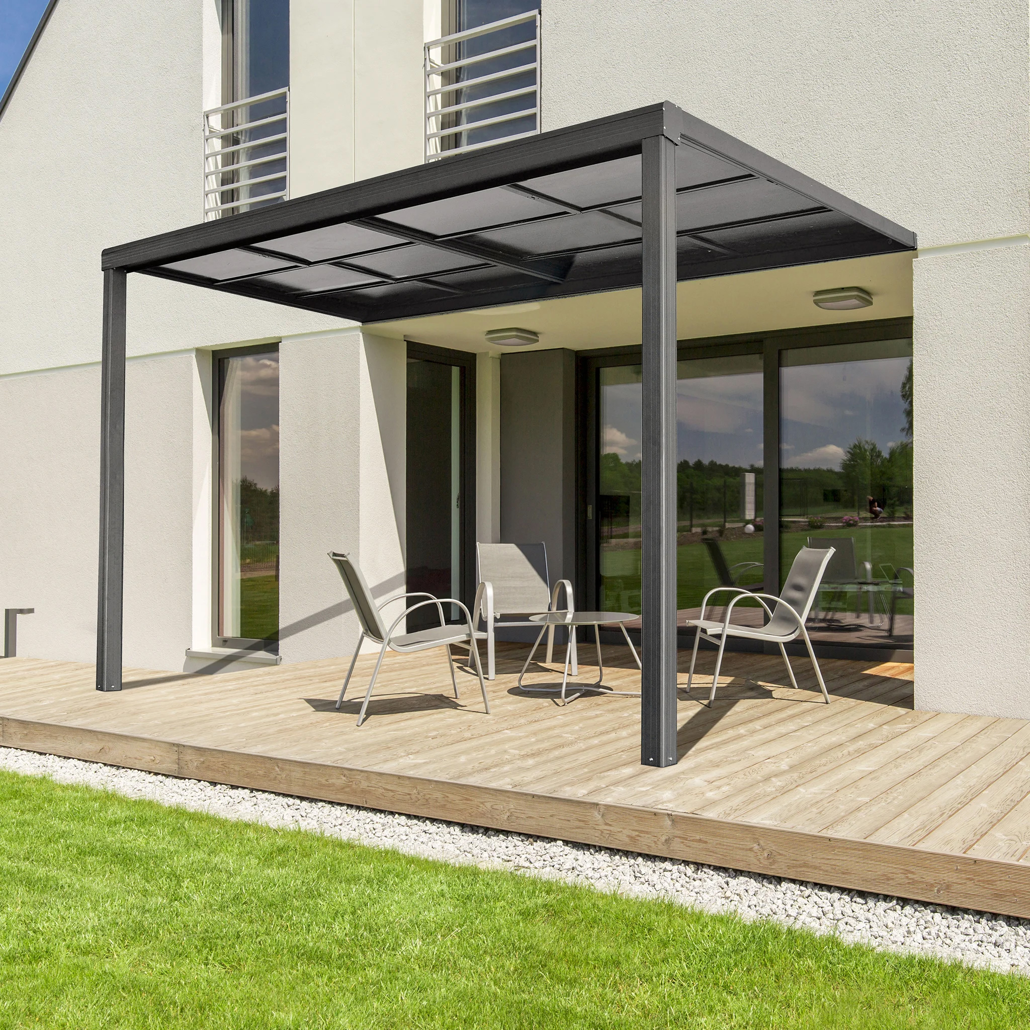 Veranda Metalcraft 12m² Skjutbart Altantak