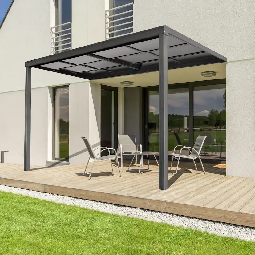 Veranda Metalcraft 12m² Skjutbart Altantak