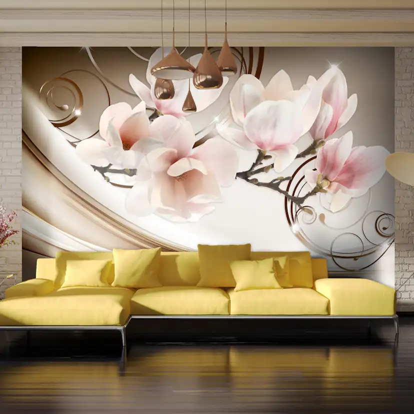 Fototapet Arkiio Självhäftande Waves Of Magnolia