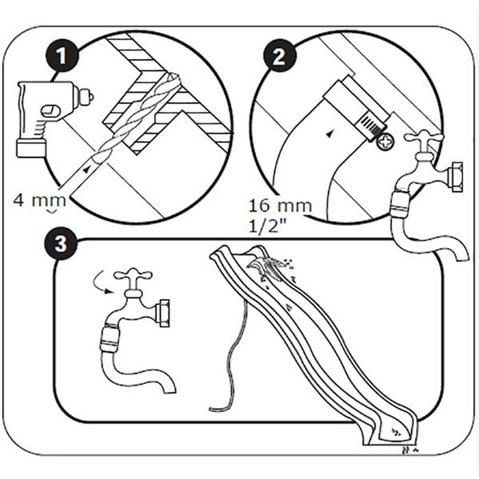 Lekställning Hörby Bruk Kiosk Lektorn med Rutschkana & Gunga