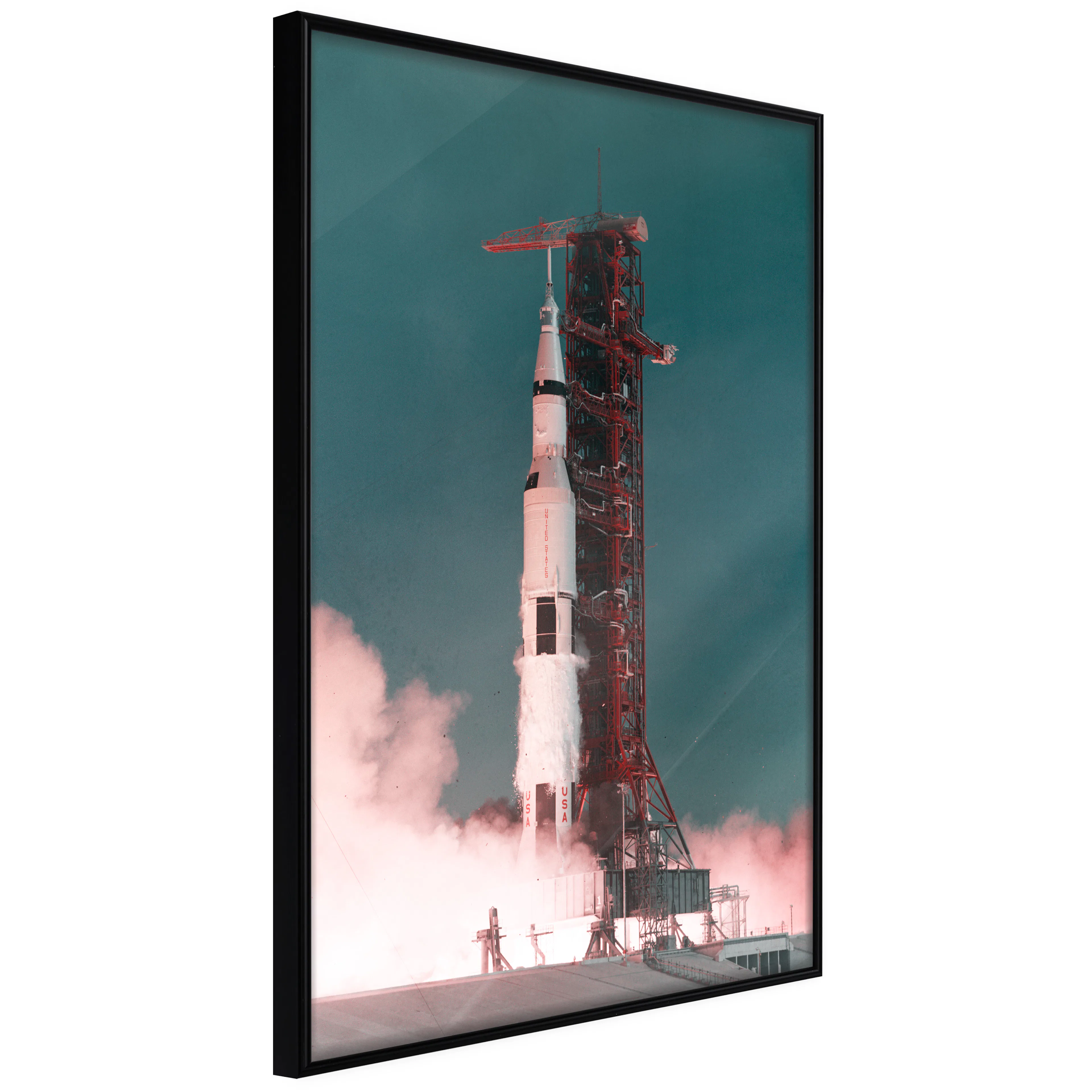 Affisch - Big Start [Poster] 20x30 Svart ram, 20x30 cm