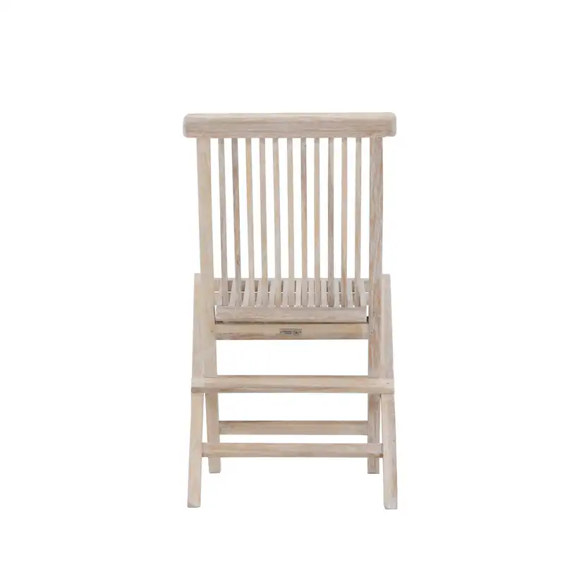 Kenya Dining Chair 2-Pack - Whitewash Vit