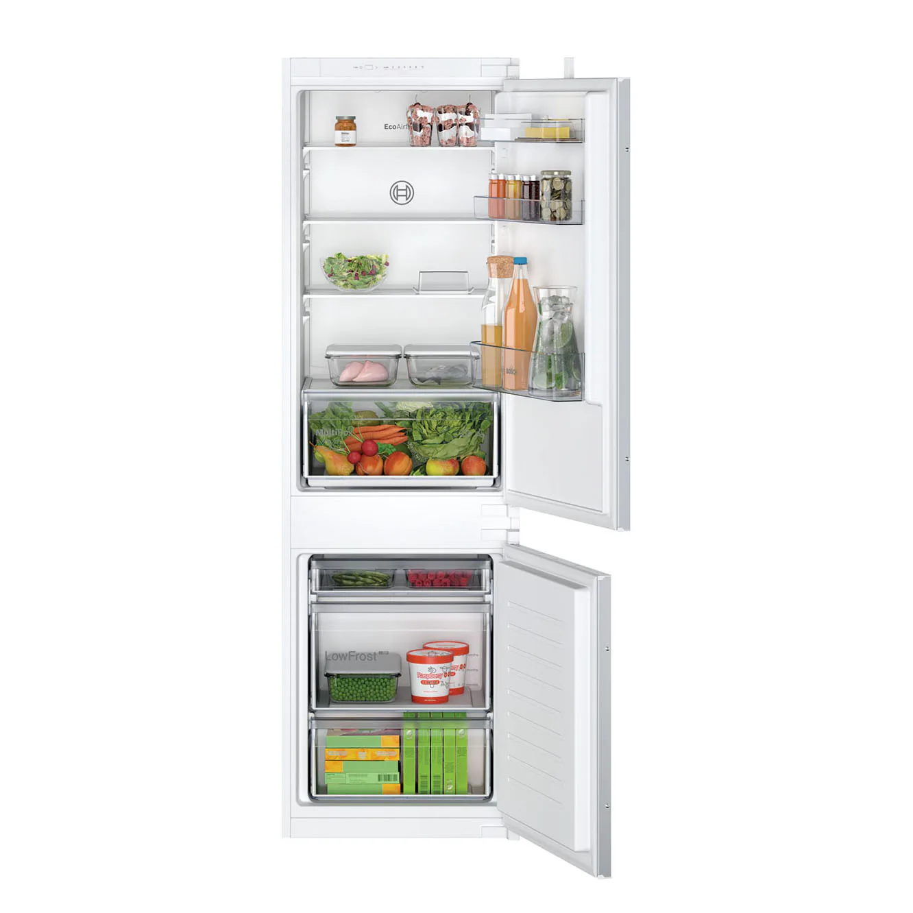 Kyl/Frys Bosch Serie 2 KIV865SE0 Integrerad Vit Energieffektiv