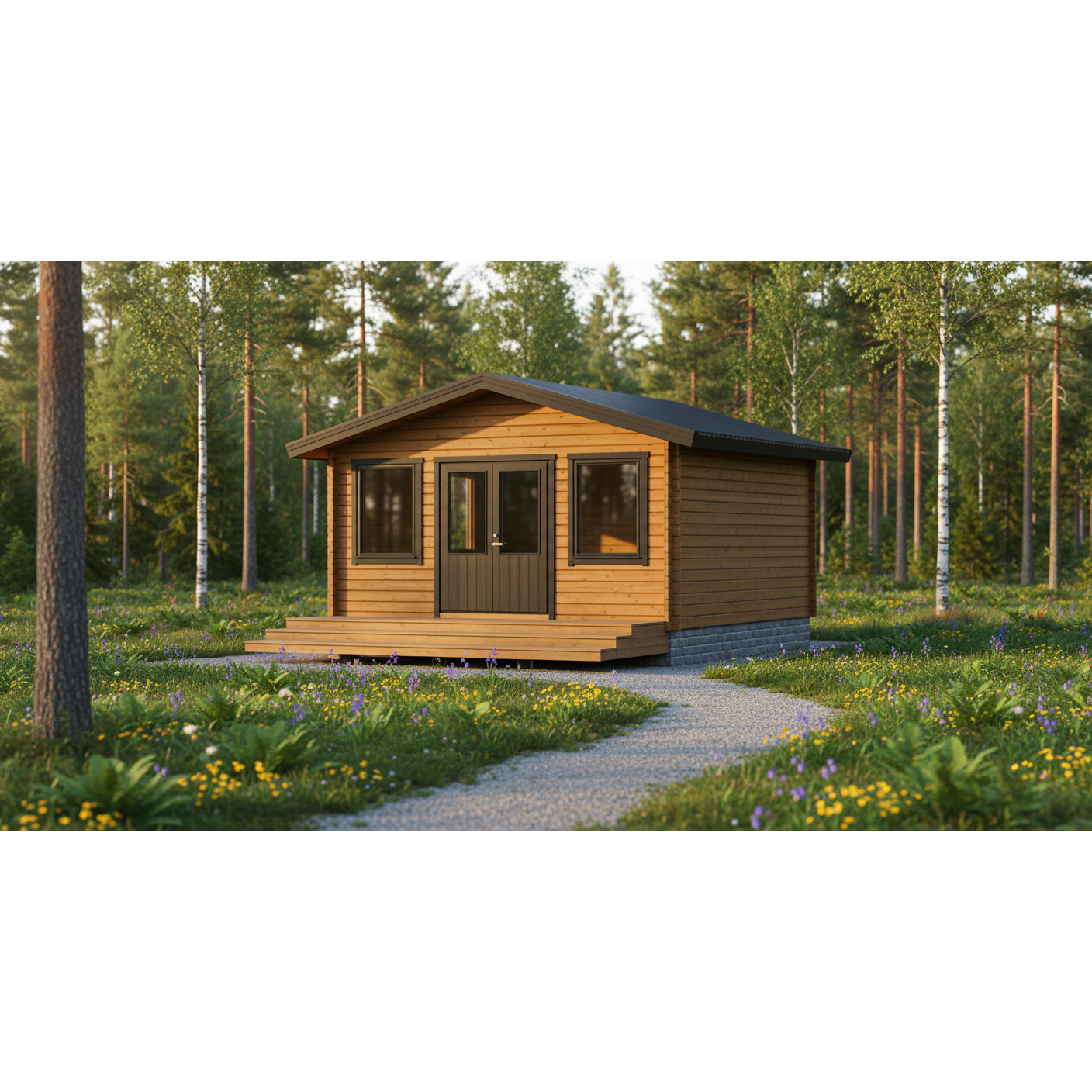 Friggebod LP Garden V-XL (20m2)