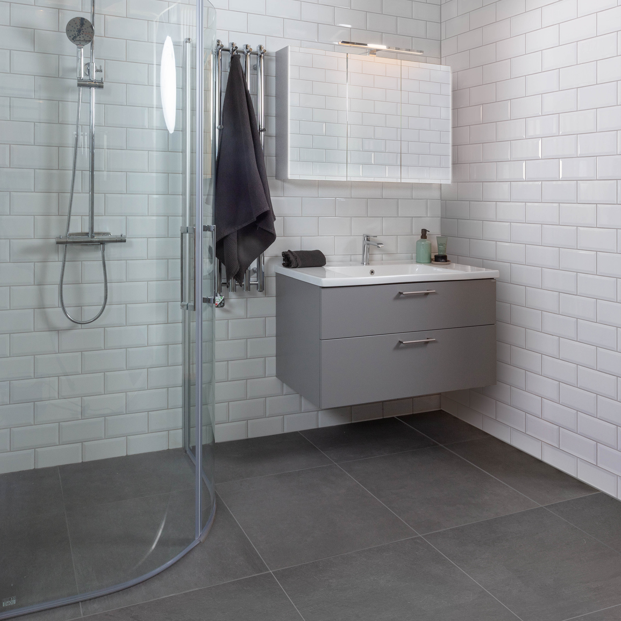 Klinker Ceramiche Keope Ikon Grå 60x60 cm Matt