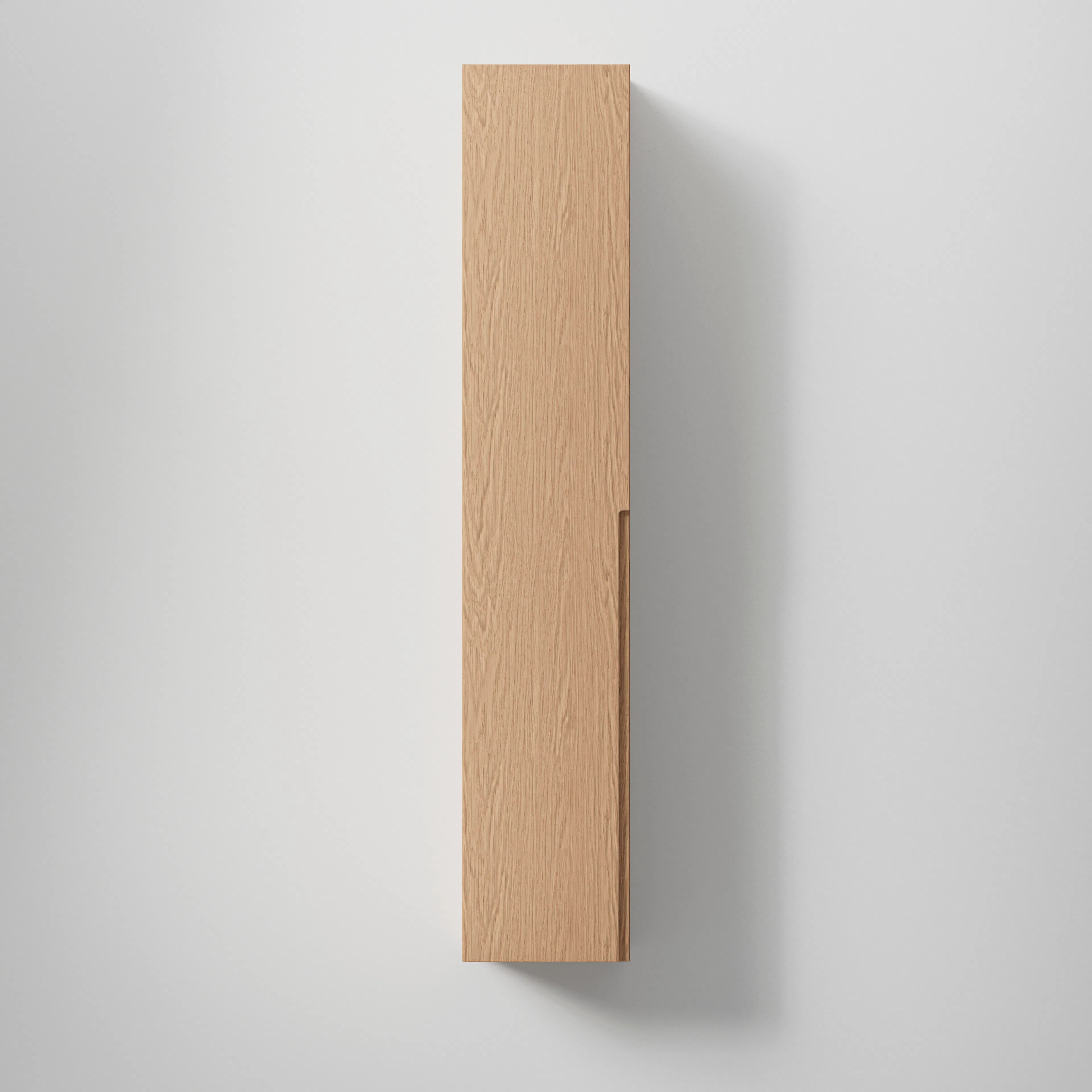 Högskåp Grip 30/30 Natural Oak, 5 Hy, Vä Färg: Natural Oak, Hägning: Vänster