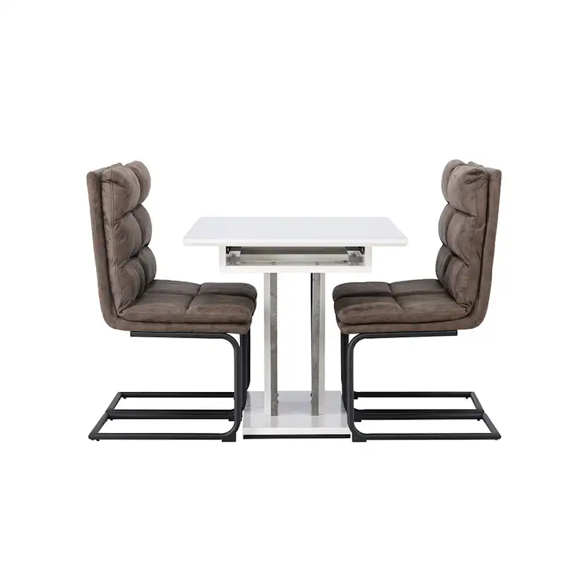Matgrupp Venture Home Disa med 4 Zizo Stolar